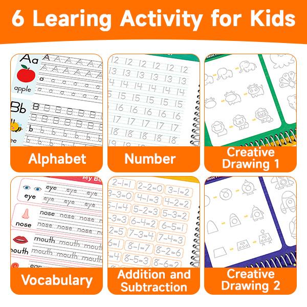 MagicGrooved™ Workbook: Fast-Track Young Minds